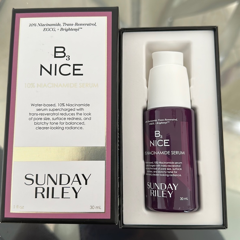 Brand new B3 Nice Niacinamide serum SUNDAY RILEY